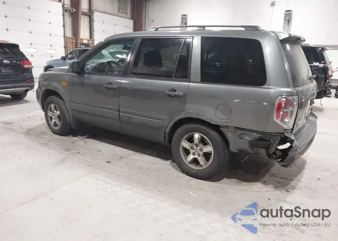 2007 Honda Pilot Ex-L из США, поврежденный, VIN 2HKYF18737H506749